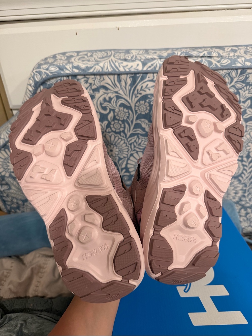 HOKA® Hopara 2 Sneakers Women’s Size 9.5 EU42 UK8 NIB Quartzite Cosmic Pearl - Picture 8 of 10